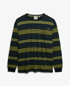 Bench Oversized Stripe Long Sleeve Top