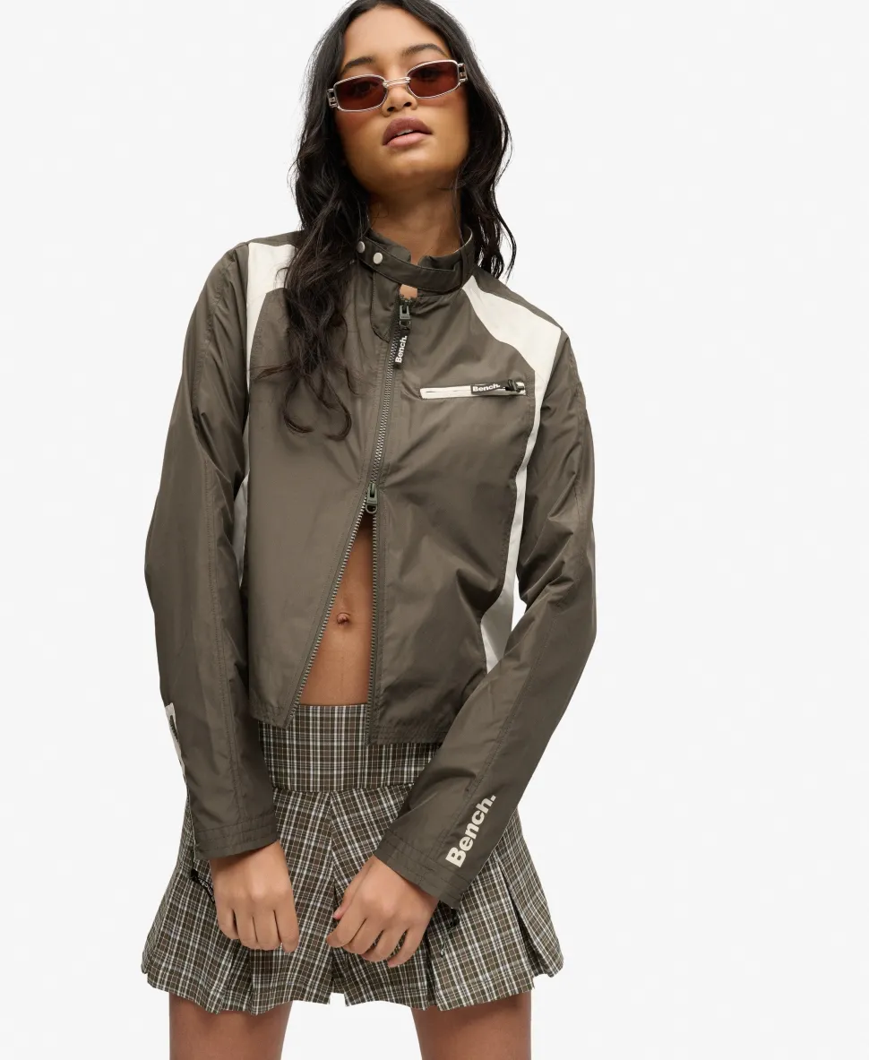 Bench Racer Shell Double Zip Jacket