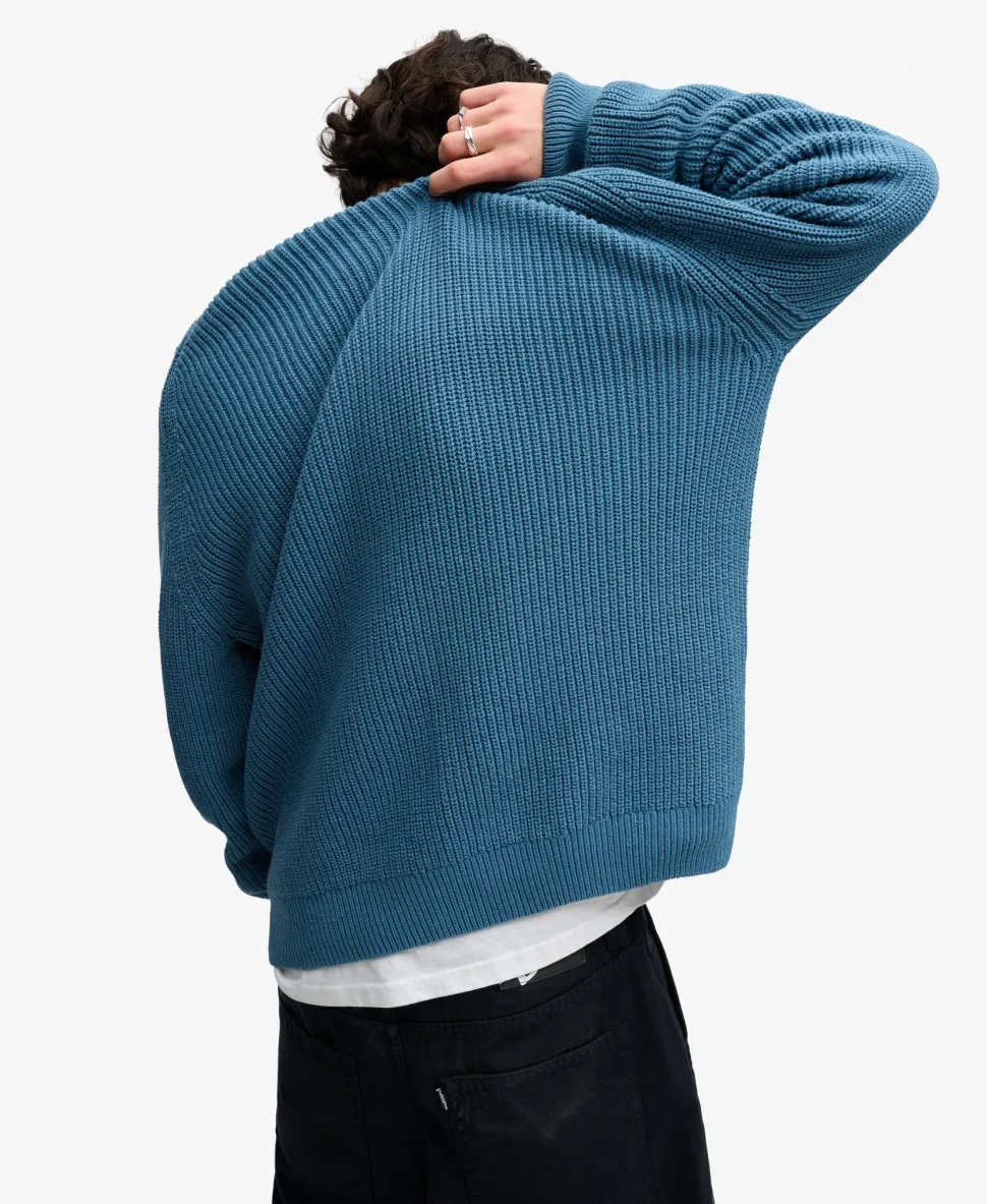 Bench Ribbed Boxy Jumper