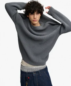 Bench Ribbed Boxy Jumper