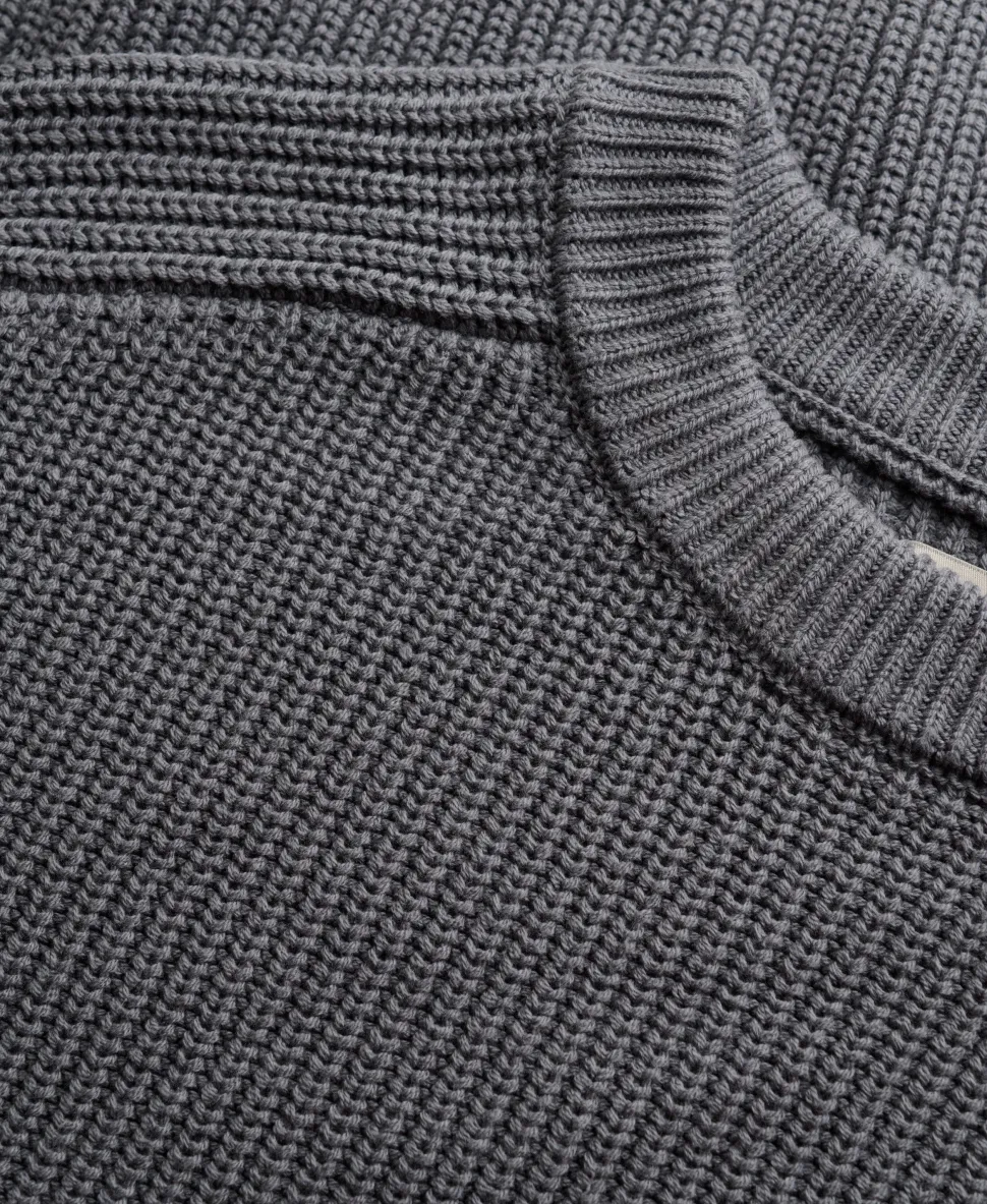 Bench Ribbed Boxy Jumper