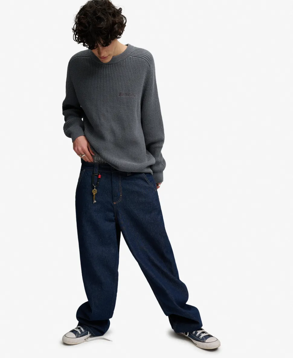 Bench Ribbed Boxy Jumper
