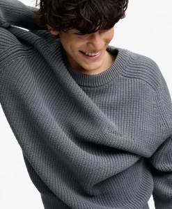 Bench Ribbed Boxy Jumper