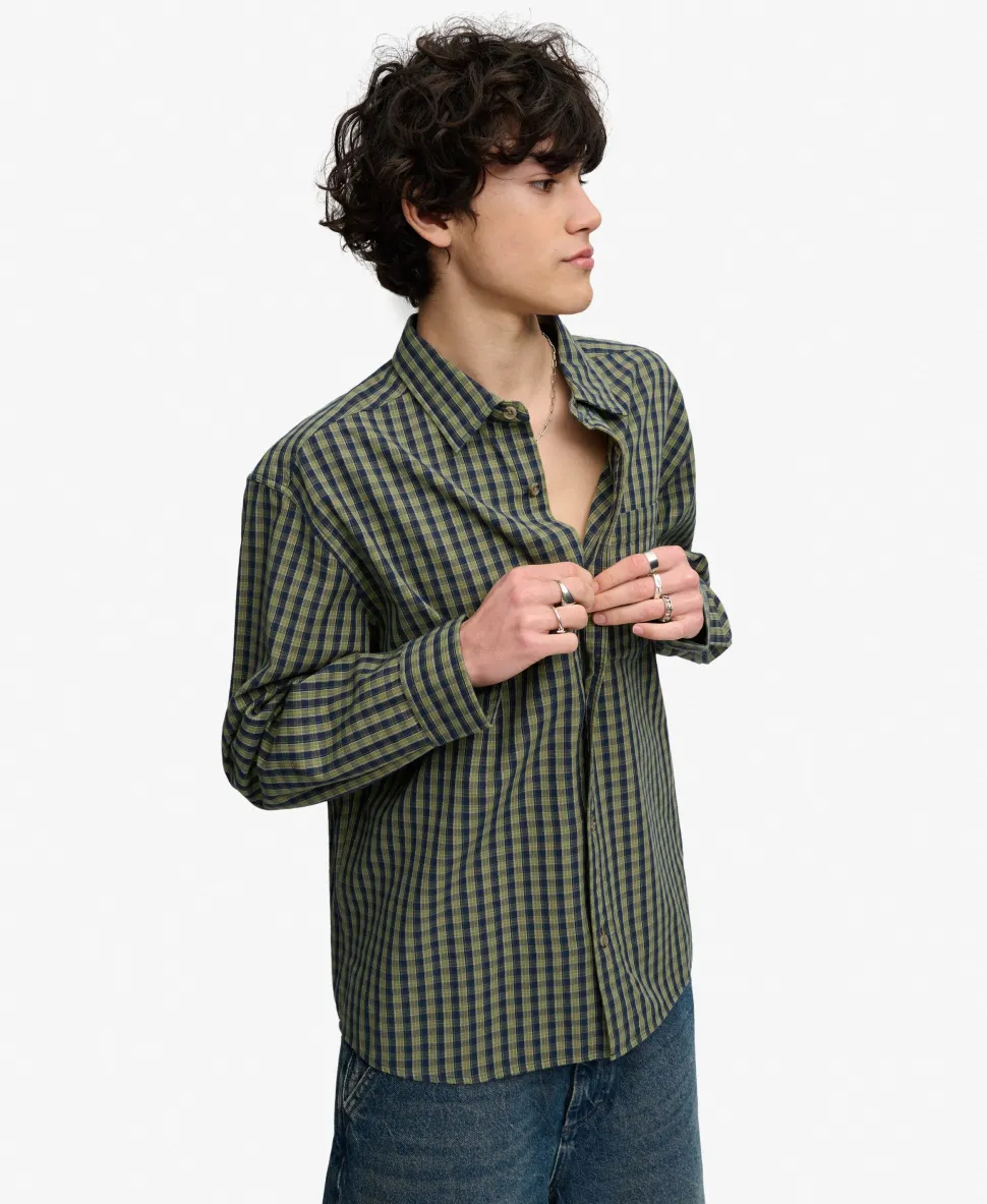 Bench Skater Check Long Sleeve Shirt