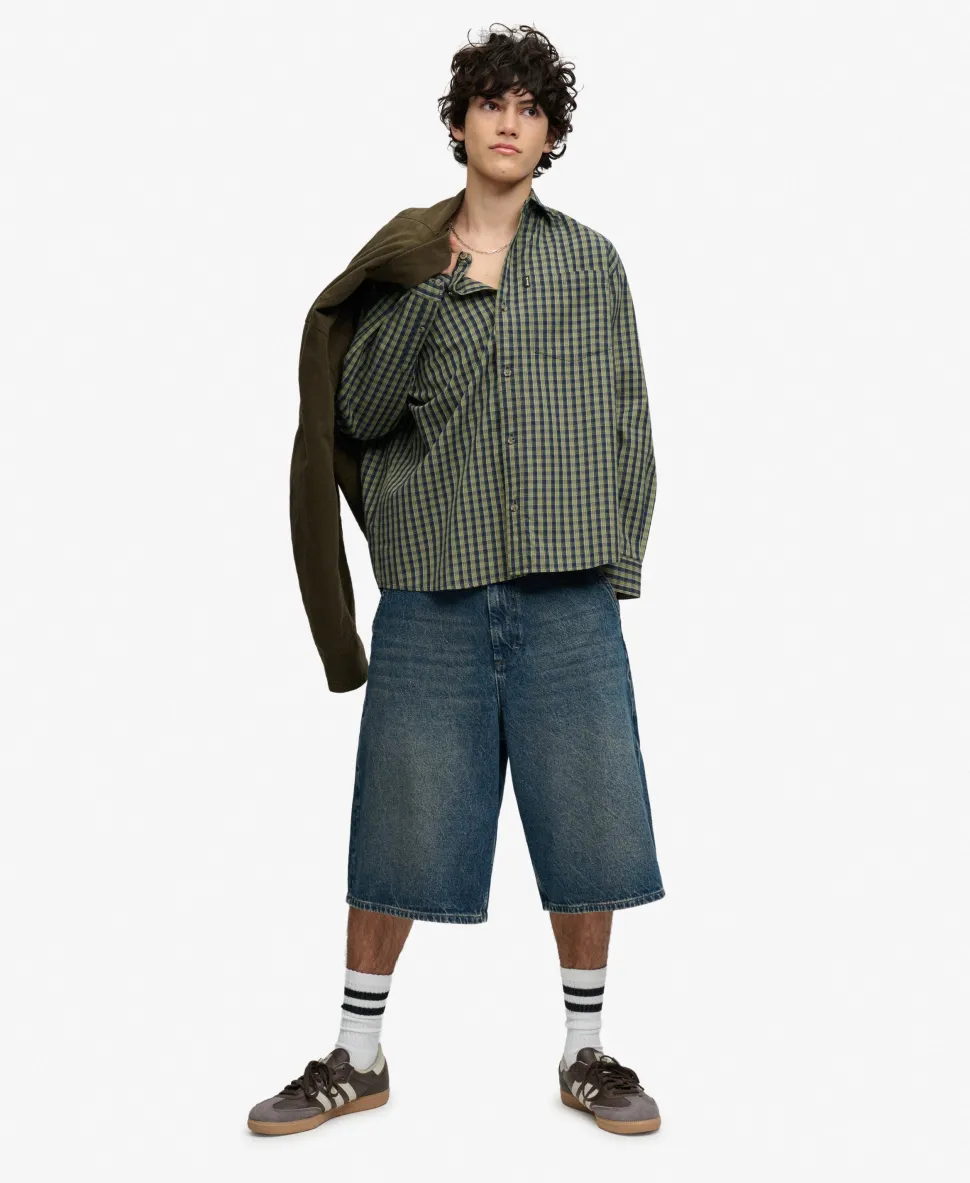 Bench Skater Check Long Sleeve Shirt