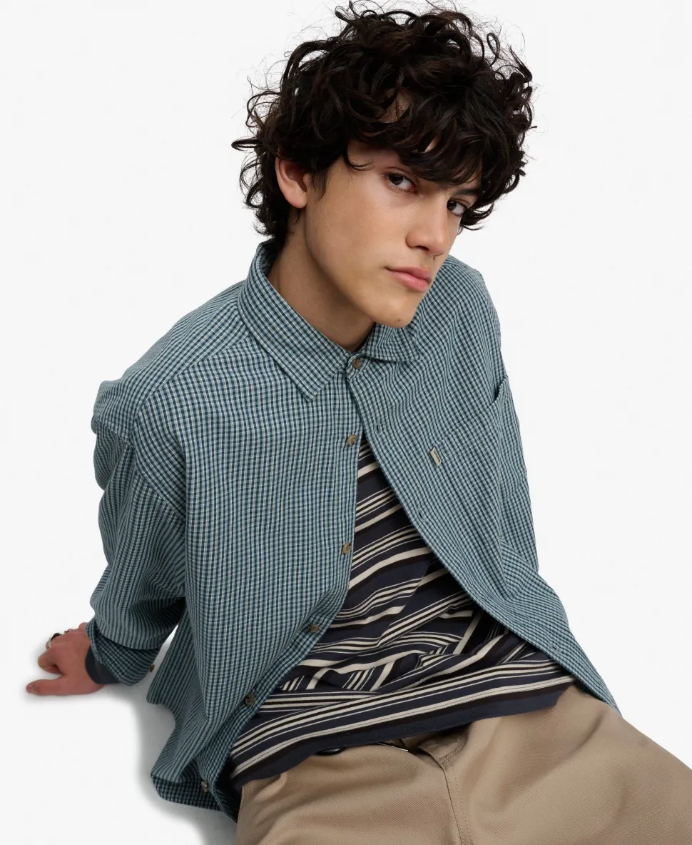 Bench Skater Check Long Sleeve Shirt