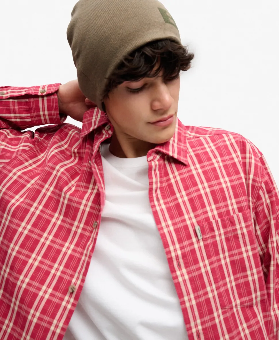Bench Skater Check Long Sleeve Shirt