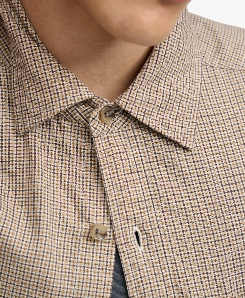 Bench Skater Check Short Sleeves Shirt