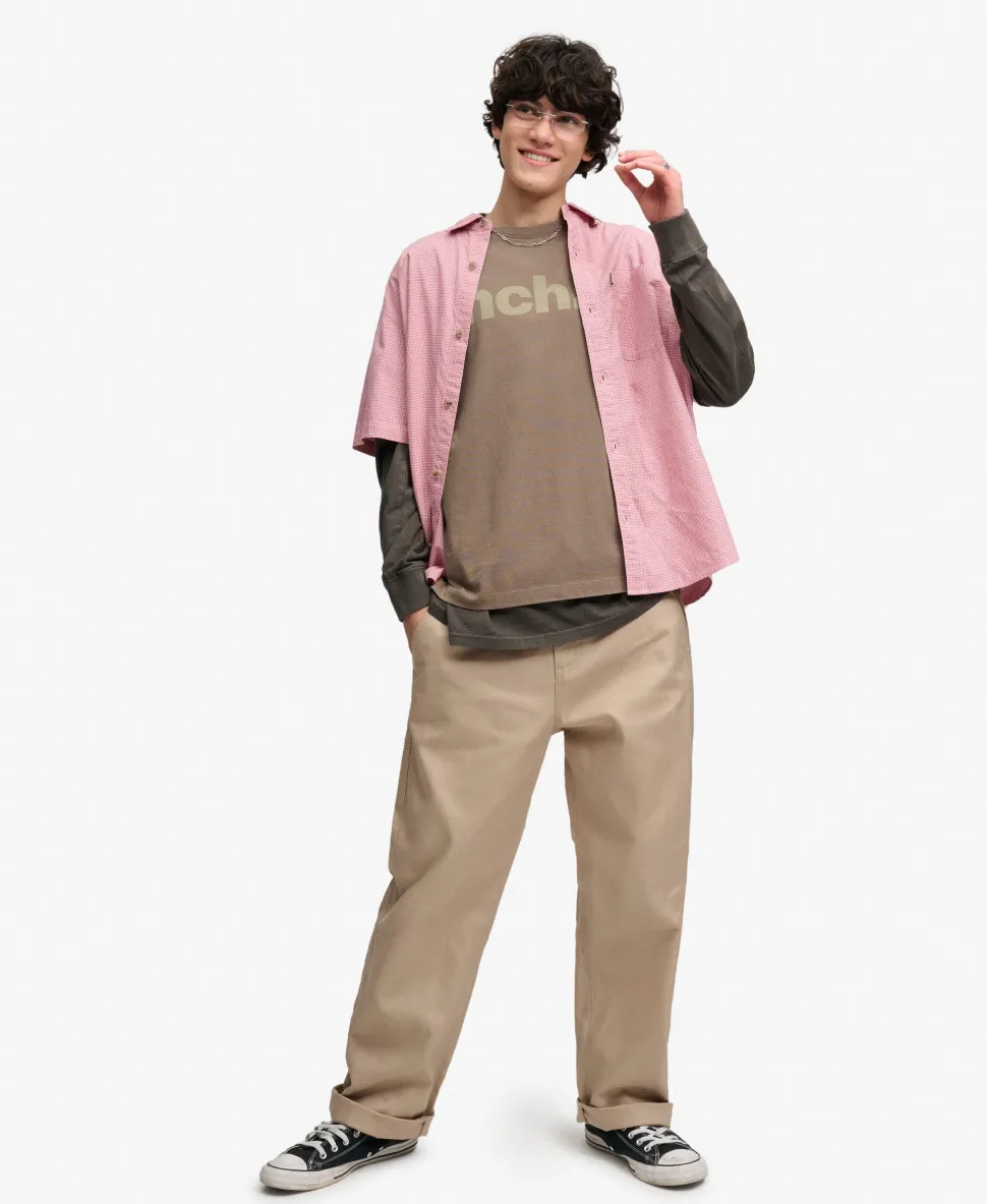 Bench Skater Check Short Sleeves Shirt