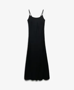 Bias Cut Maxi Slip Dress