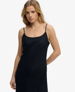 Bias Cut Maxi Slip Dress