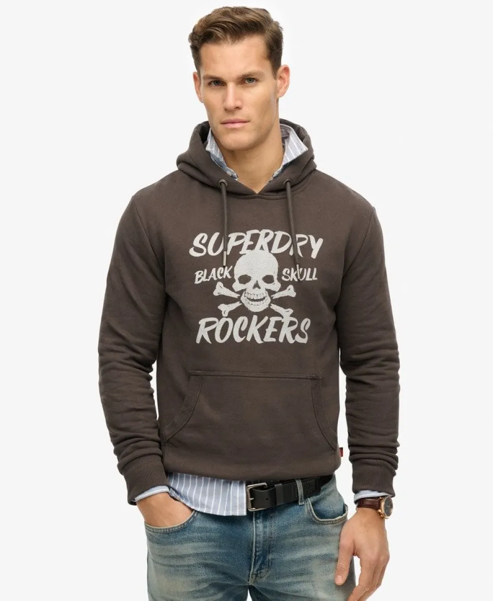 Black Skull Hoodie