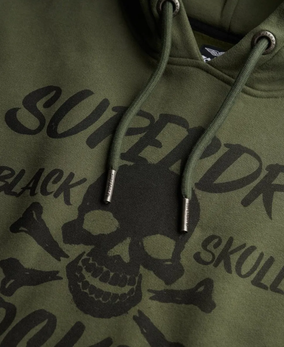 Black Skull Hoodie