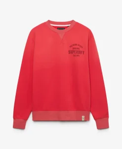 Block Text Crew Neck Sweatshirt