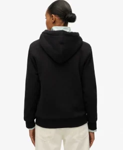 Borg Lined Zip Hoodie