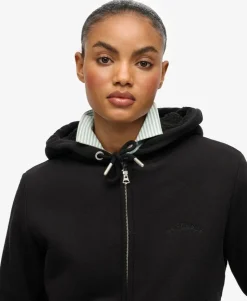 Borg Lined Zip Hoodie