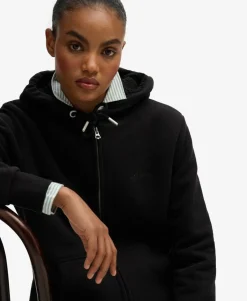 Borg Lined Zip Hoodie