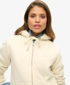Borg Lined Zip Hoodie