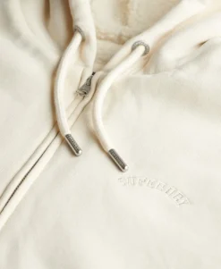 Borg Lined Zip Hoodie