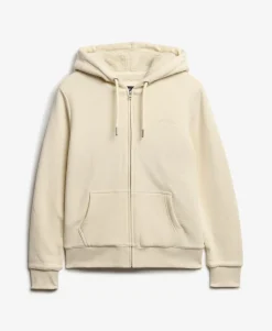 Borg Lined Zip Hoodie