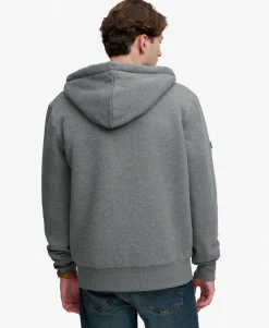 Borg Lined Zip Hoodie
