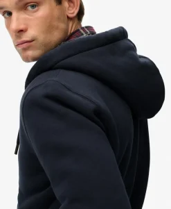 Borg Lined Zip Hoodie