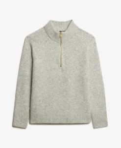 Brushed Half Zip Jumper
