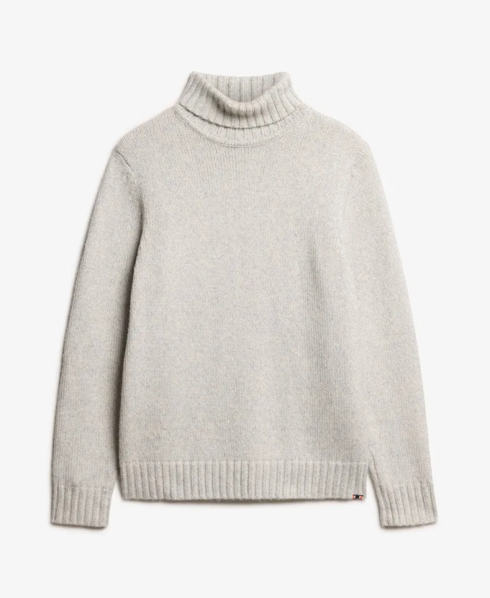 Brushed Roll Neck Jumper