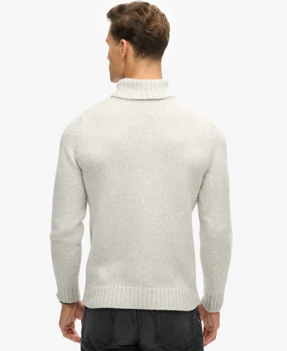 Brushed Roll Neck Jumper