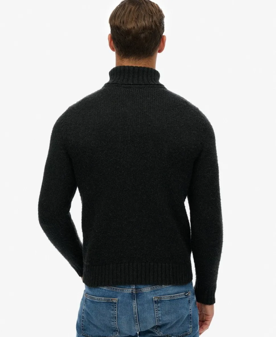 Brushed Roll Neck Jumper