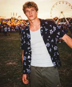 Cabana Print Short Sleeve Shirt