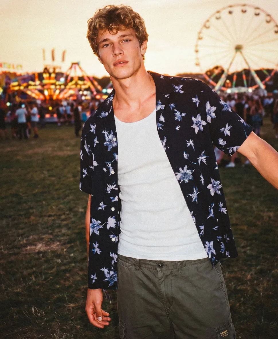 Cabana Print Short Sleeve Shirt