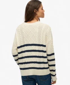Cable Crew Neck Jumper