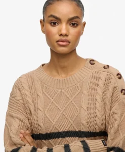 Cable Crew Neck Jumper