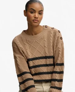 Cable Crew Neck Jumper