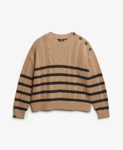 Cable Crew Neck Jumper