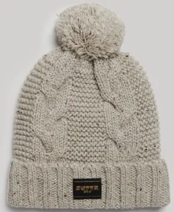 Cable Knit Beanie Hat