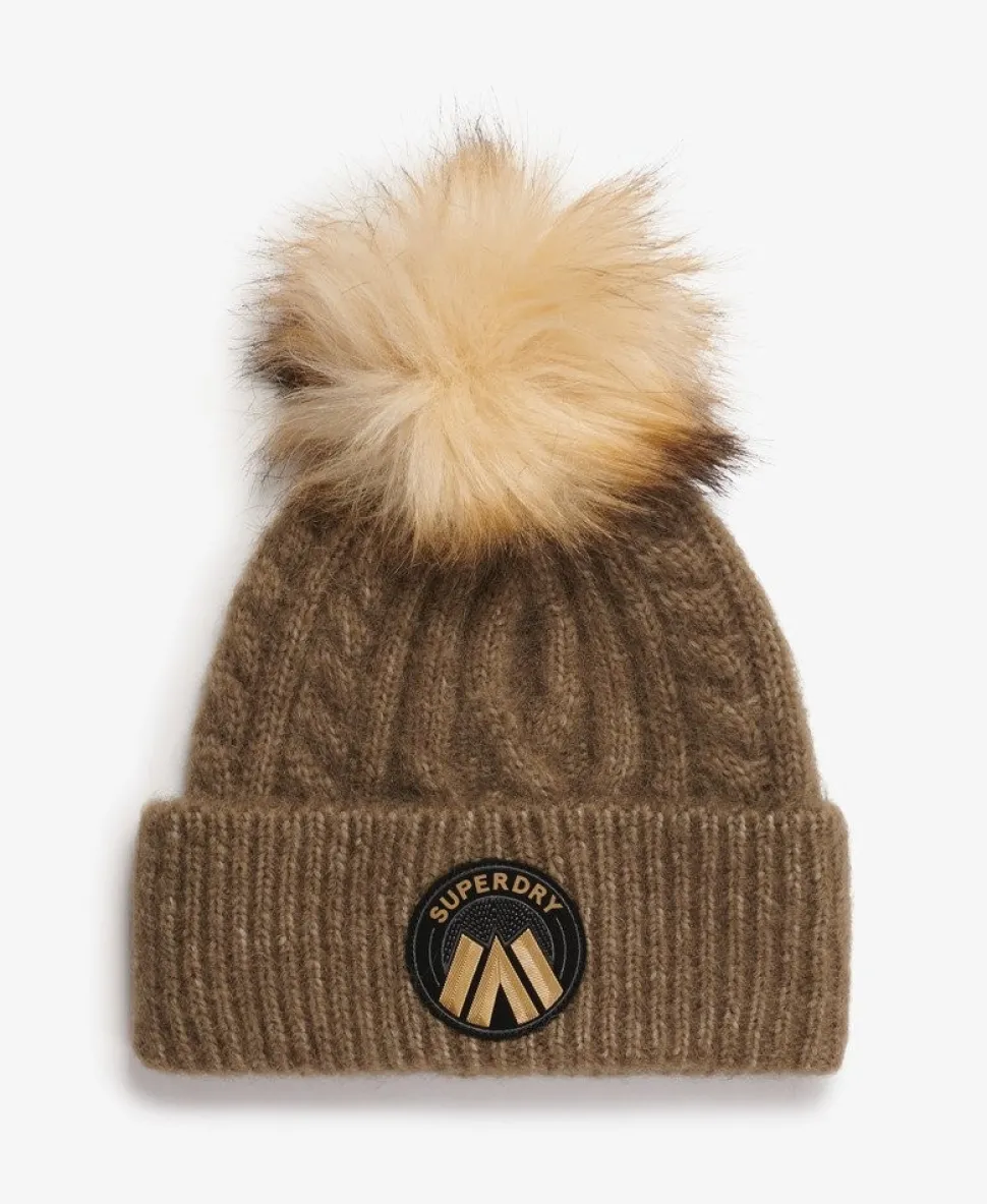 Cable Luxe Knit Beanie Hat