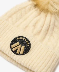 Cable Luxe Knit Beanie Hat