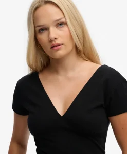 Cap Sleeve Corset Top