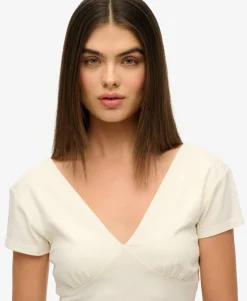 Cap Sleeve Corset Top