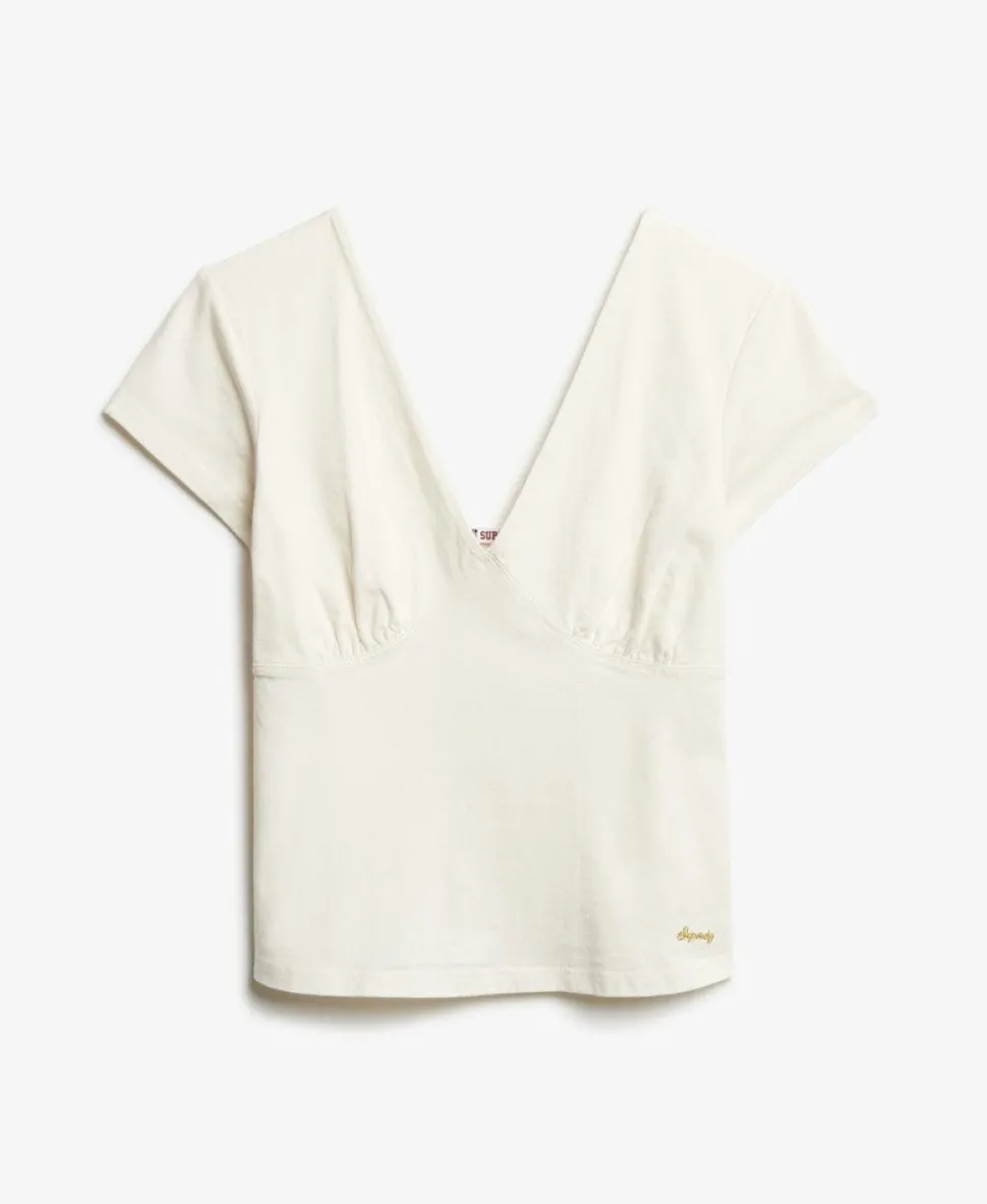 Cap Sleeve Corset Top