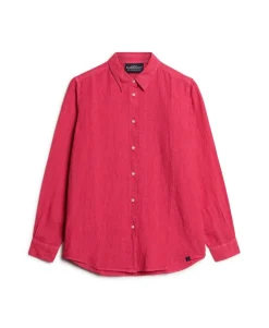 Casual Linen Boyfriend Shirt