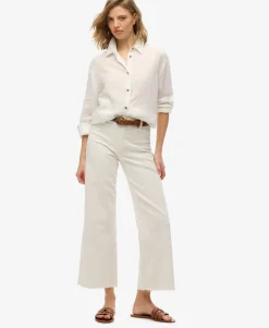 Casual Linen Boyfriend Shirt