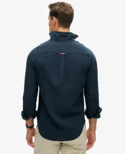 Casual Linen Long Sleeve Shirt