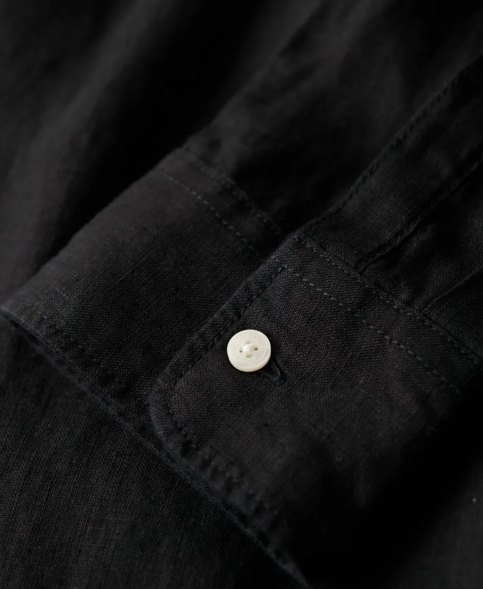 Casual Linen Long Sleeve Shirt