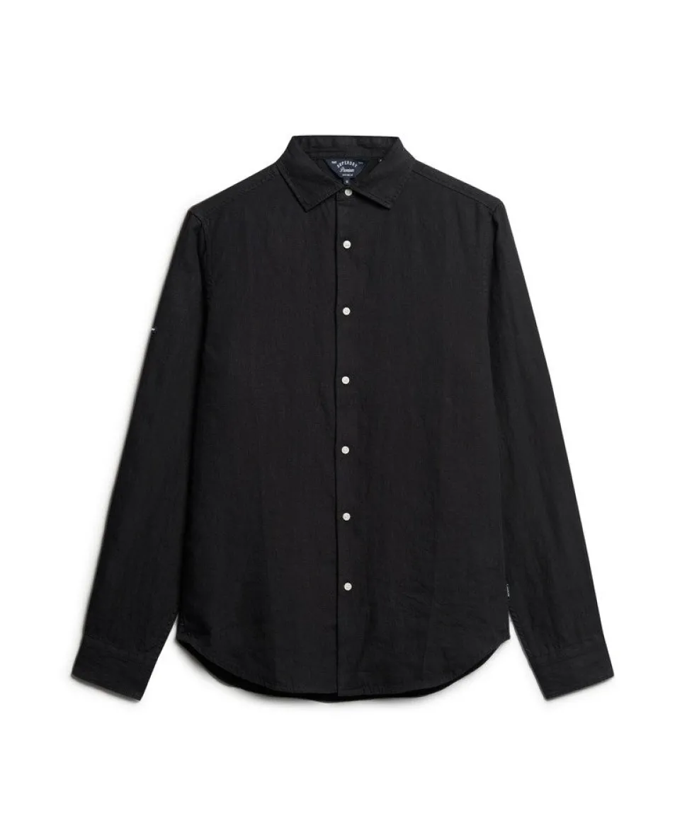Casual Linen Long Sleeve Shirt