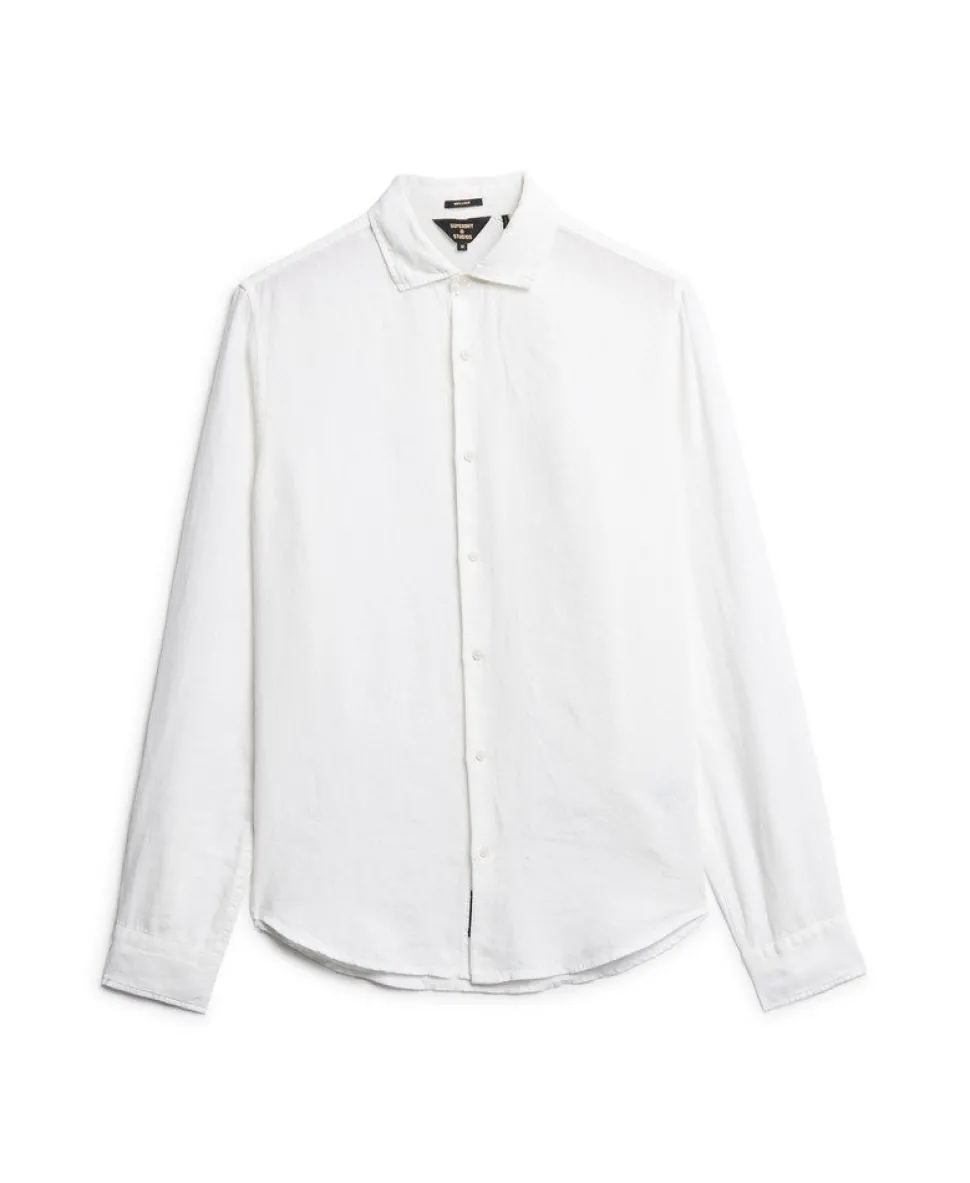 Casual Linen Long Sleeve Shirt