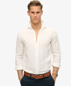 Casual Linen Long Sleeve Shirt