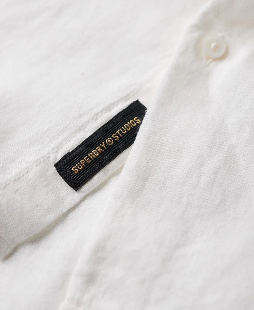 Casual Linen Long Sleeve Shirt